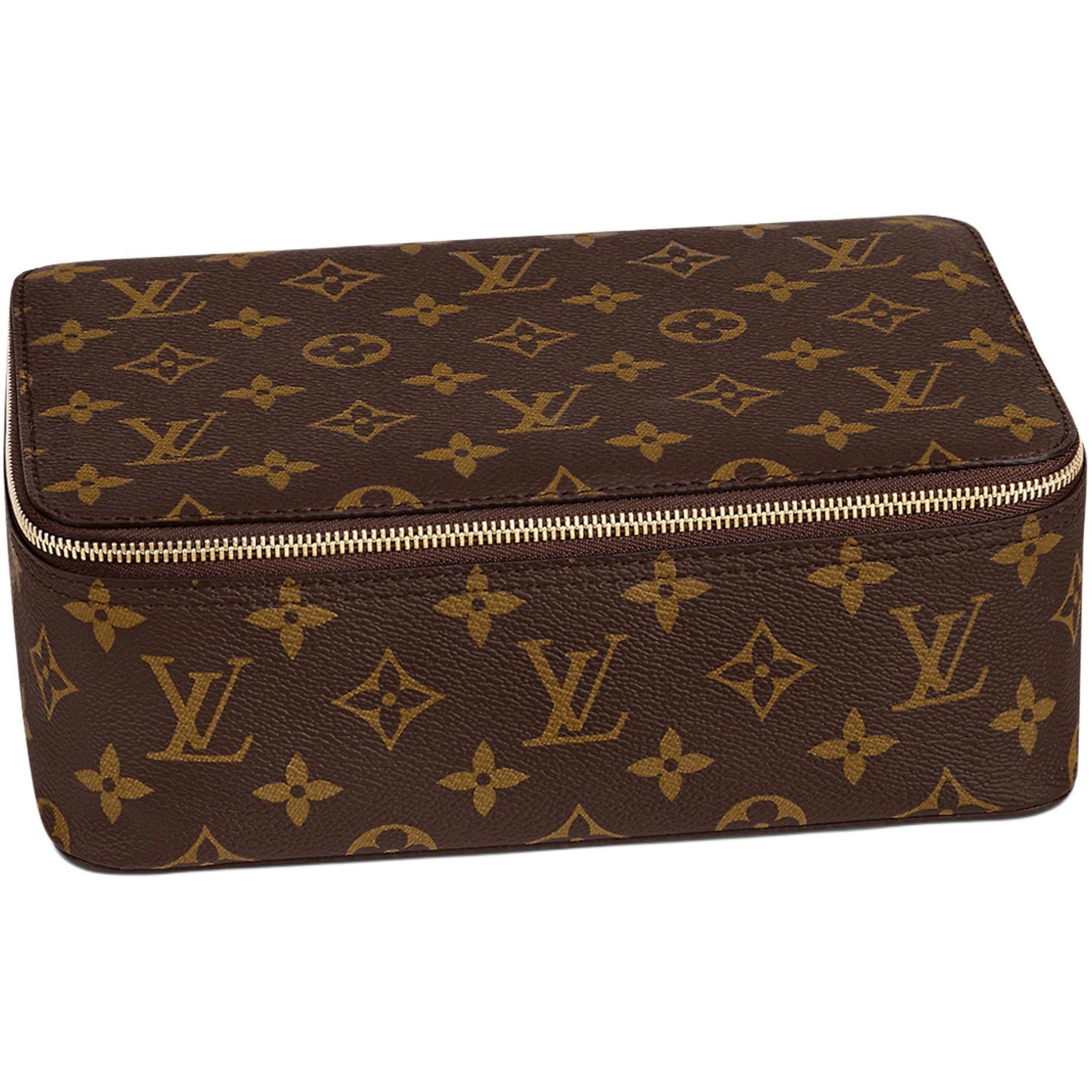 

Louis Vuitton Monogram Canvas And Leather Storage Bag Men bags Brown M43689 Shopping Bag Set(Basic Set+Shopping Bag)