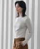 320 Showroom Scoop Neck Cotton Span T-Shirt Cream