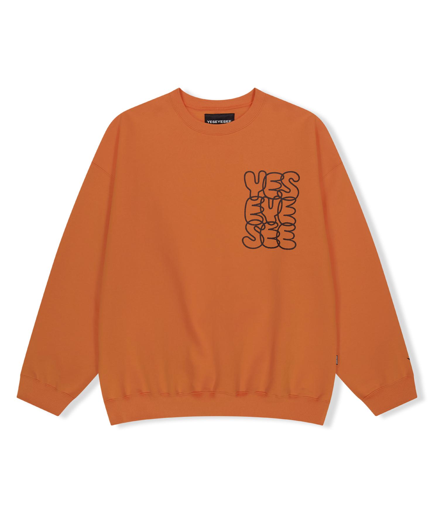 Yes Ic C-Logo Sweatshirt Orange L
