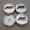 4pcs Car Emblem Logo Badge Wheel Center Cover For Audi A3 A4 A5 A6 A7 A8 Q2 Q3 Q5 Q7 Auto Hubcap Decoration Accessories