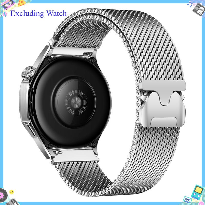18/20/22mm Milanese Loop Strap For Huawei Watch GT6Pro 5 4 GT5Pro 46mm Metal Parachute Buckle For Samsung Galaxy Watch 7 6 4 4