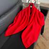91Cm square scarf silk scarf women's new literary and fashion scarf accessories autumn and winter retro versatile shawl