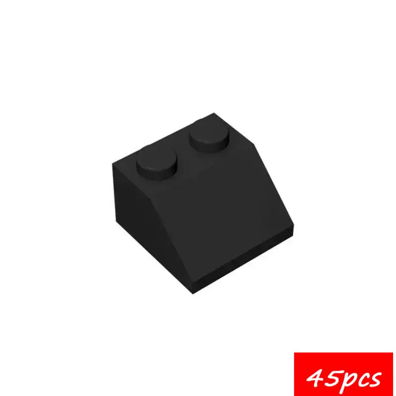 45PCS Assembles Particles 3039 Slope 45 2x2 Bricks Building Blocks Parts  DIY Assembly Educational Toys For Children Kids Gift
