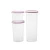 12 Piece Airtight Food Storage Container Set – Transparent BPA-Free Pantry Organizer, Stackable Leakproof Snack Jars for Kitchen