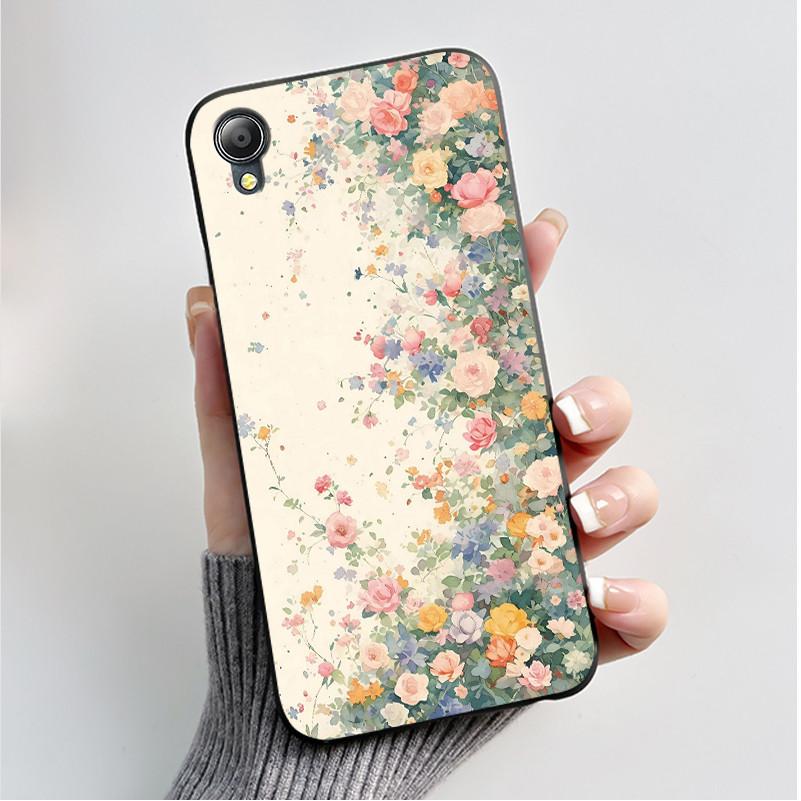 For Asus ZenFone Live L1 L2 ZA550KL Soft Case Fashion Butterfly Flower Black Silicone Phone Casing Asus X00RD ZA550KL Back Cover