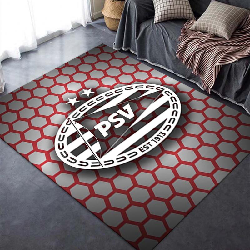 2025 New PSV Eindhoven Carpet Rug for Living Room Bedroom Home Sofa Decoration,Kids play Non-slip Floor Mat