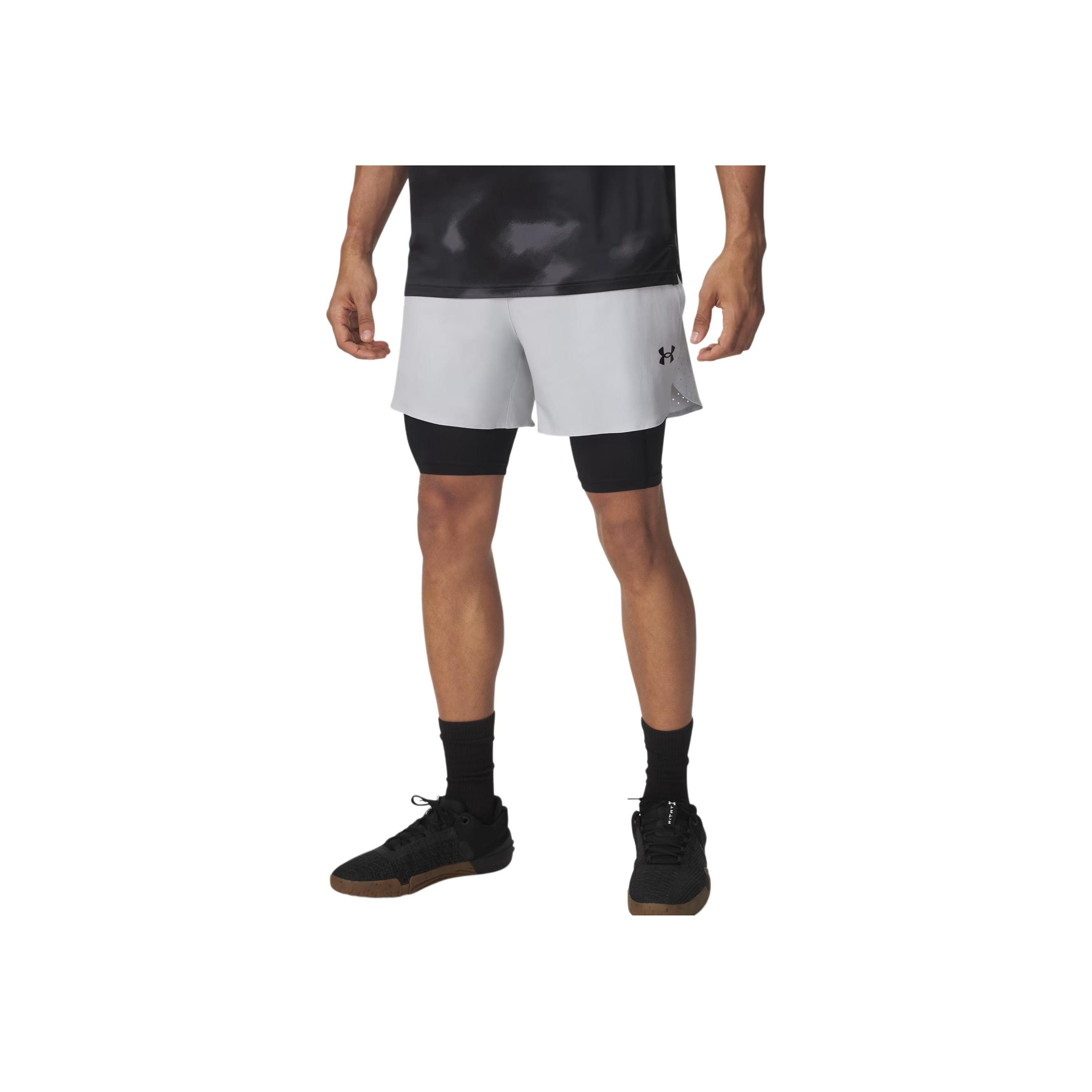 

Under Armour Vanish Elite 2 в 1 Легкие Водонепроницаемые Дышащие Трикотажные Повседневные Шорты Мужские шорты 1378604-014 XXL