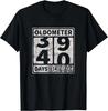 40th Birthday Gift Funny Oldometer 39-40 Tee Shirts Gift Unisex T-Shirt