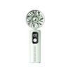 High-Speed Turbo Digital Display 5-Speed Portable Handheld Fan for Outdoor and Desktop Use