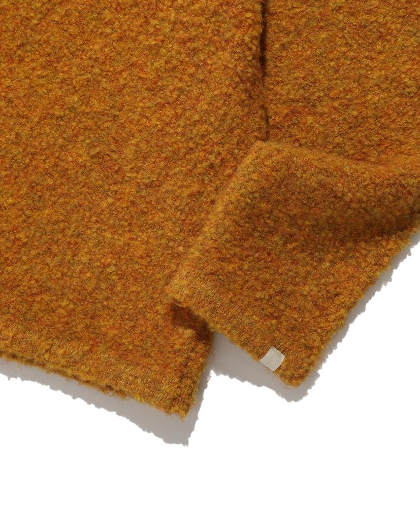 Physical Department Boucle Pk Cardigan Mustard