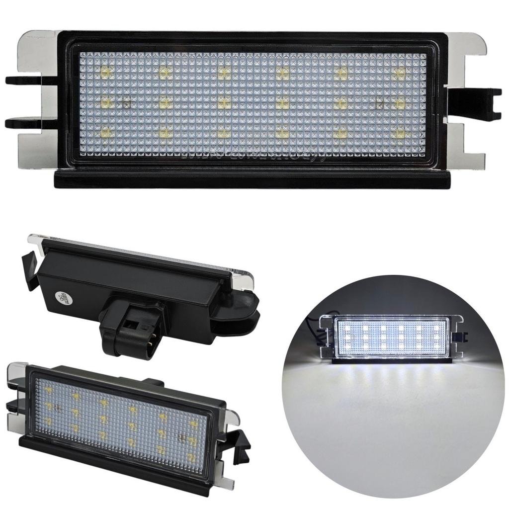 LED License Plate Light Compatible with Renault, Dacia 1pc Off-Road