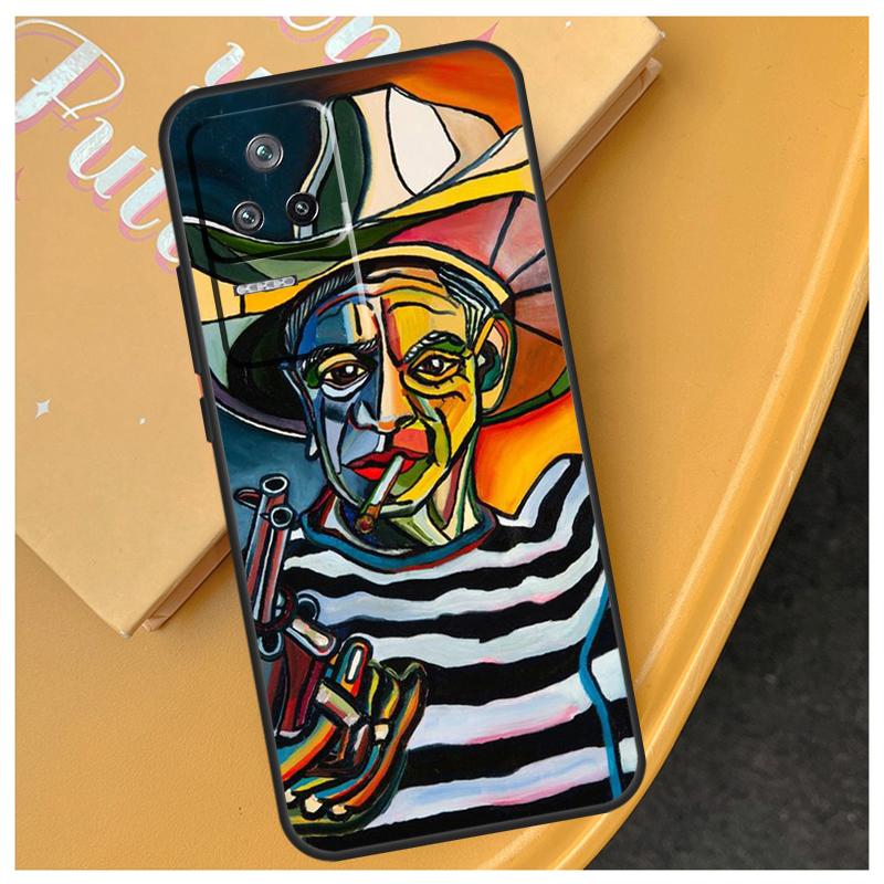 Picasso Abstract Art Painting Funda For Xiaomi 17 Pro Max 15 14 Ultra 13T 14T 15T POCO X7 Pro X5 X6 F6 F5 F7 F8 Ultra Case