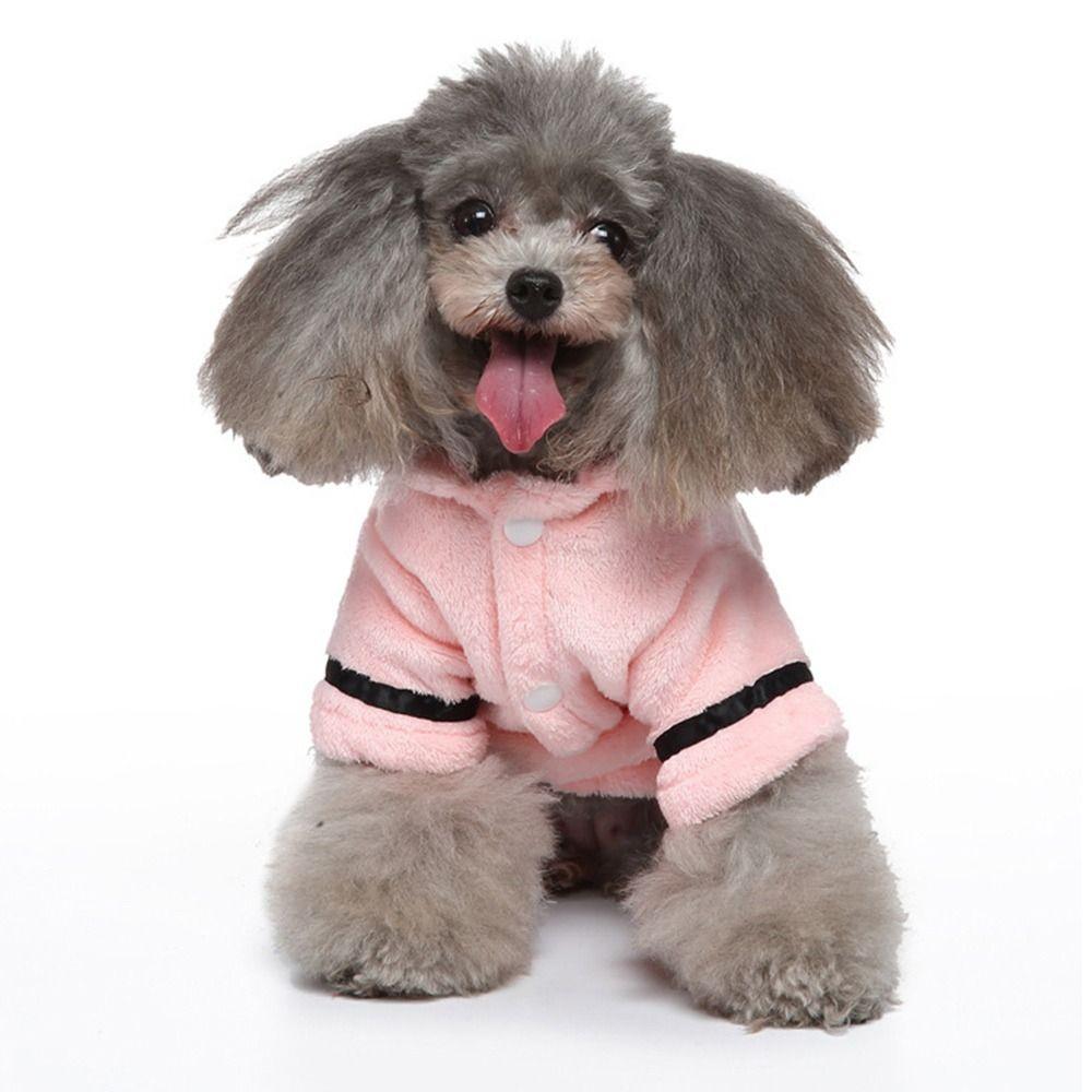 Quick-drying Dog Bathrobe Soft Puppy Robe Cute Pet Pajamas  for Small Large Dog