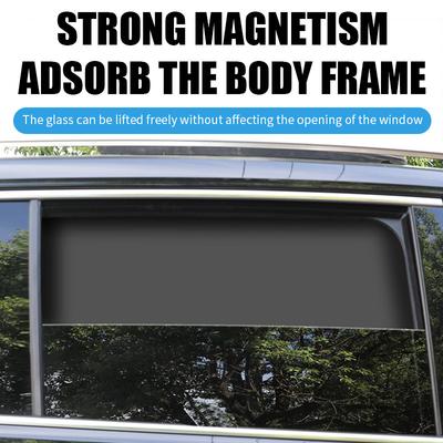 1 PC Summer Sun Protection Strong Magnetic Full Shading Magnetic Car Curtain Magnetic Suction Opaque Car Sunshade