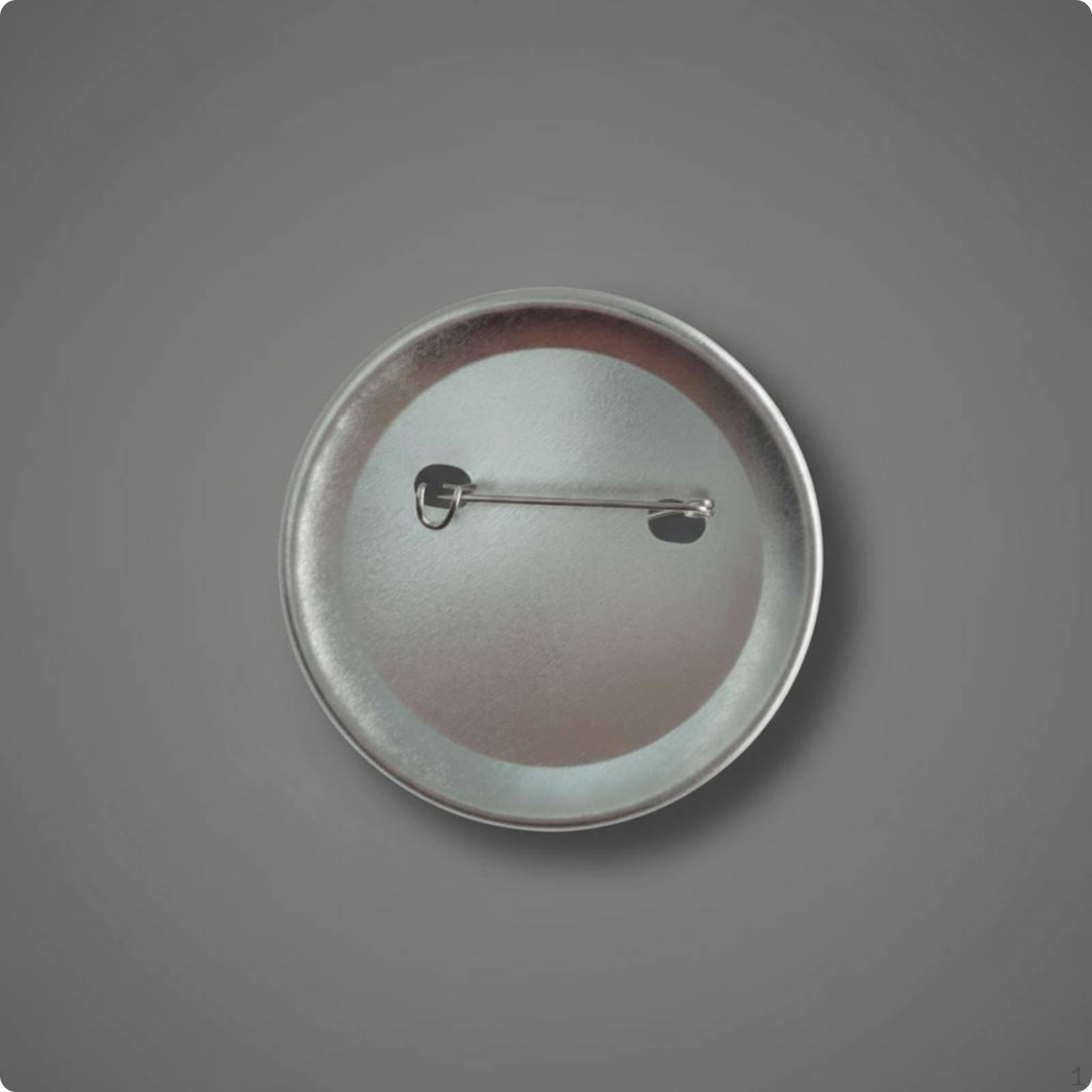 100 sad 58mm Pin Dílů Sada 58 Mm Připevnění Odznaku Plechový Materiál Plast Nizozemsky Frosted Dutch Pin