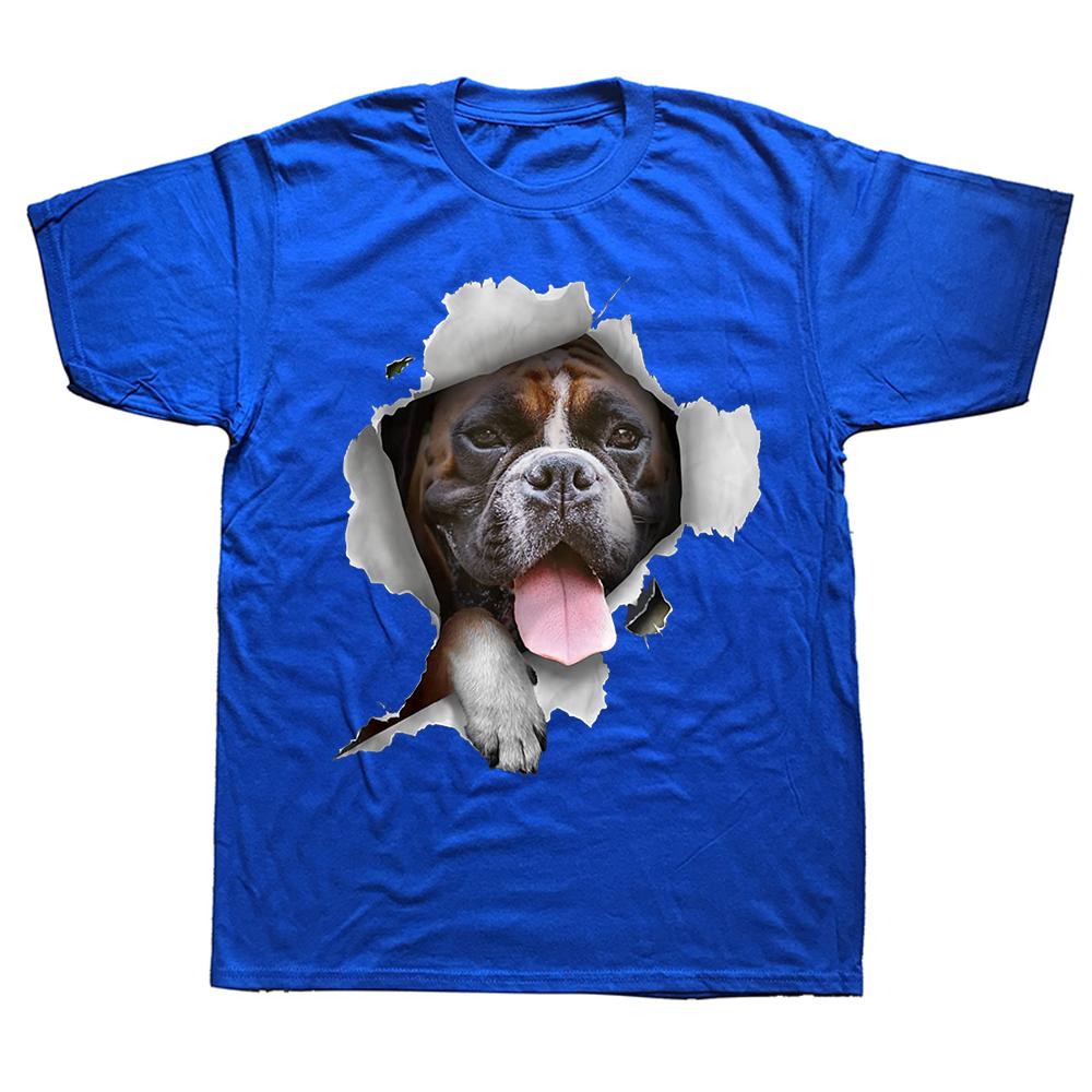 Cool Boxer for Unisex Unisex Puppy Owner Dog Lover Trainer T Shirts Graphic Cotton Streetwear Short Sleeve Gifts Tshirt