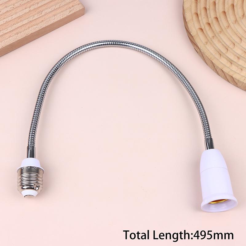 Light Weight Flexible E27 To E27 LED Screw Lamp Base Bulb Socket Extender Extension Light Holder Lamp Base Light Socket Adapter