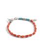 Wild Bricks W23 Gemstone Bracelet (Orange)