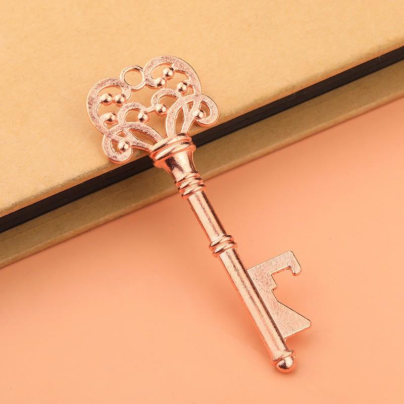 Retro Key Style Beer Bottle Opener Vintage Rustic Novelty Design for Holiday Party Wedding Favors Guest Thank You Gifts