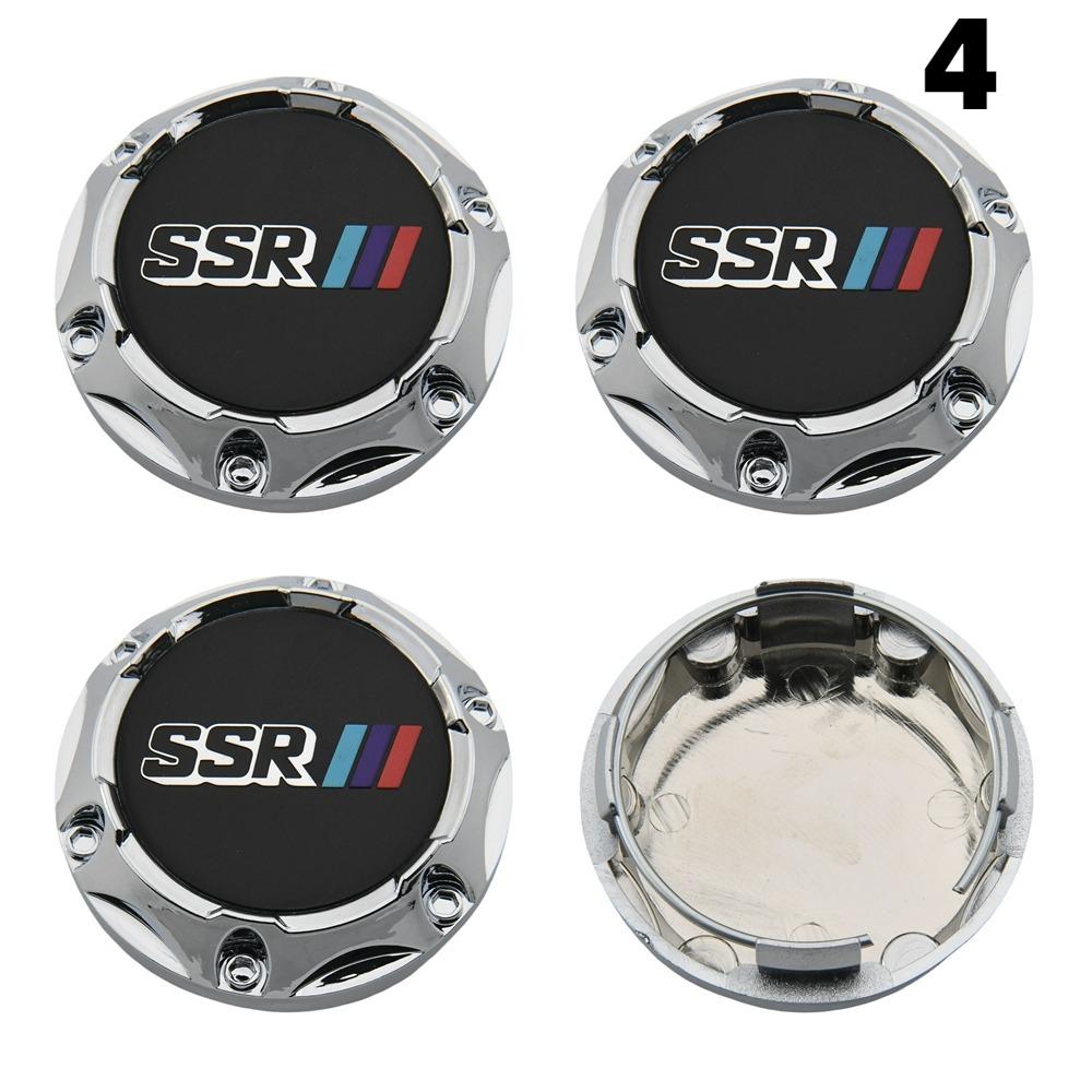 1Set/4PCS 64MM & 68MM Cap For Rims XXR SSR Emblem Wheel Center Cap Sport Car Logo Wheel Cover Hub caps