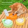 Leak Proof Cat Dog Water Bottle Folding Food Water Container Portable Pet Water Bowl  Walking Dog