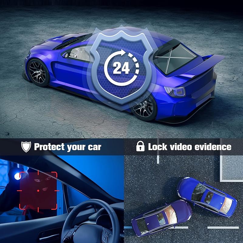 3Channel 1080P Dash Cam for Cars Front and Rear Camera WIFI Car Camera Video Recorder Rear View Camera for Vehicle Car Accessory