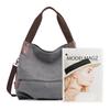 Color Casual 2025 Womens Solid Canvas Crossbody Handbag – Fashionable And Versatile For Europe And America