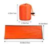 Emergency Sleeping Bag Waterproof Ultralight Thermal Sleeping Bag Lengthened PE Aluminum Film Survival Blanket for