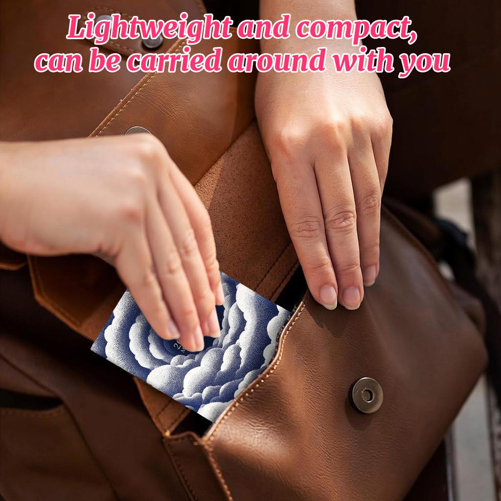 Pocket Calendar 2026-2027 - Date Planner, Portable Schedule Organizer,  Monthly & Yearly Planner