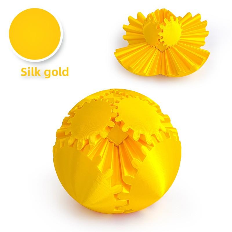 Printed Gear Ball, Fingertip Release Ball, Rotating Ball, Movable Ball