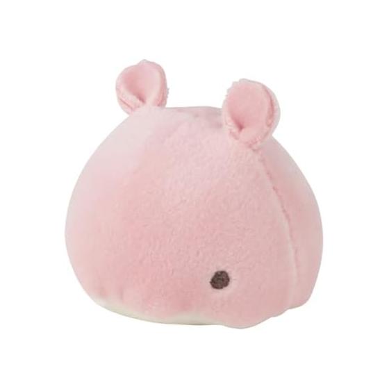 Ribuhaato Mascot Magnet Marshmallow Aquamie Sea Creature Mentako (Total Length Approx. 5cm) Refrigerator Magnet Stuffed Toy Fluffy 28305-26