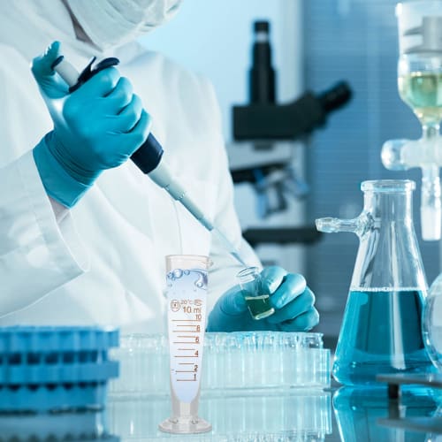 iplusmile 10ml Glass Measuring Cup Scale Cone Mini Transparent Laboratory Cylinder Clear Experiment Tool for Mixing Paint Liquids