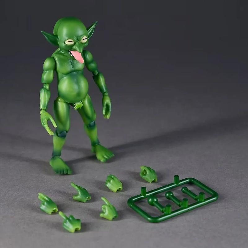 Neue 10cm Green Goblin Gelenkige Actionfigur Anime Modell Statue Sammlung Schreibtisch Dekoration Schmuckstück Modell Spielzeug Jungen Geschenk