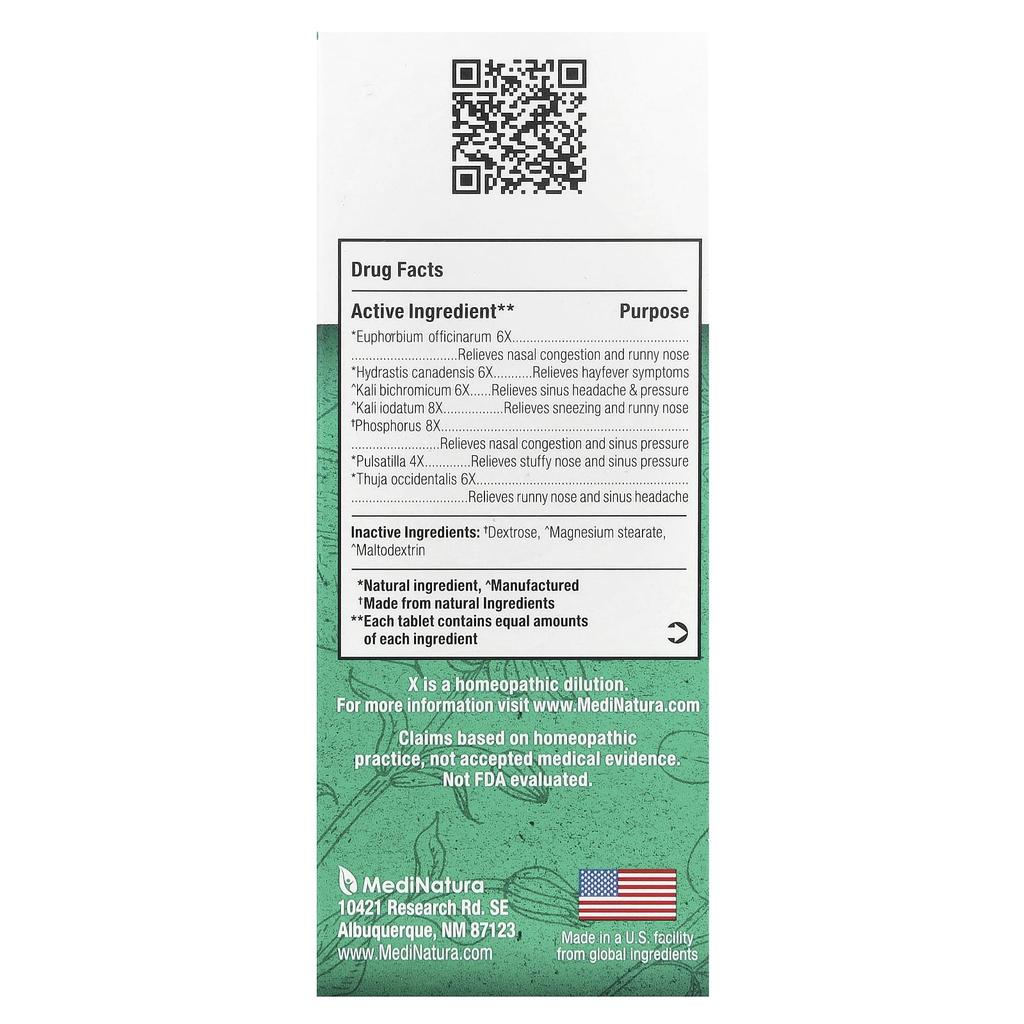 Bhi, Sinus, 100 Tablets