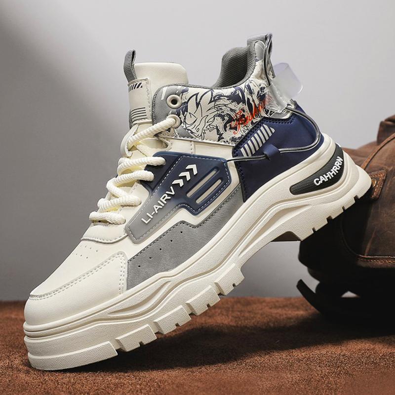 

Модная мужская хлопковая обувь с высоким верхом, зимние ботинки, удобные, теплые, водонепроницаемые, нескользящие, хлопковые ботинки, защита носка от ударов 39