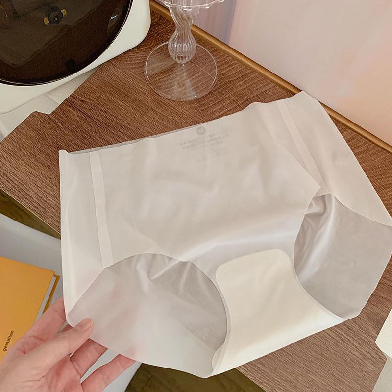 Ultratunna 3D Sömlösa Persiko-Höft Is-Silke Mellanhöga Damunderkläder