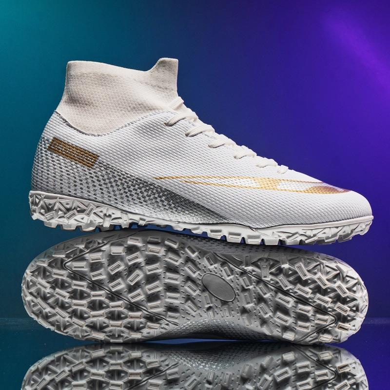 Manufacturers help 2025 football shoes men's and women's adult grass long nails broken nails student competition training sports shoes
