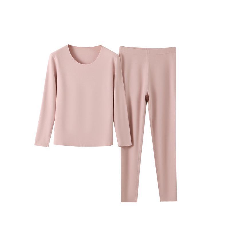 Lyocell German Velvet Thermal Base Suit – Men's & Women's Autumn/Winter Warm Underwear Set