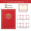 A4/A3 Honor & Graduation Certificate with Customizable Inner Page & Protective Outer Case
