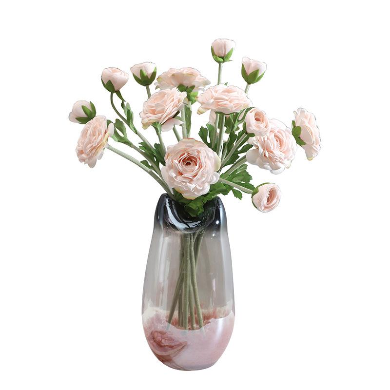 Kunstmatige Camelia's Eenvoudig Ontwerp Kunstbloemen Bruidsboeket Decoratieve Nep Thee Roos Voor Huwelijksfeest Woondecoratie