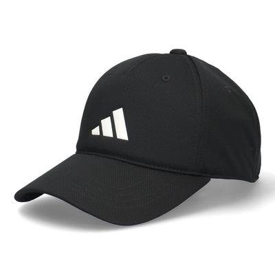 Adidas Cool Comfort Cooling Material Logo Cap (Black X White)