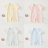 Baby Cotton Romper Summer Lightweight Nobone Antibacterial For Newborns And Toddlers