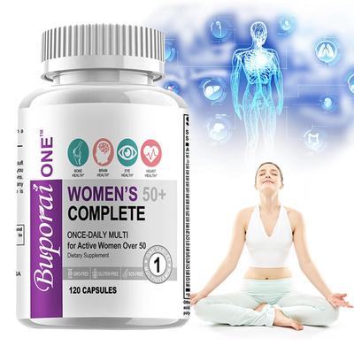 Multivitamínico Completo para Mujeres 50+ - Multivitamina, Multimineral - Apoya la Salud del Corazón