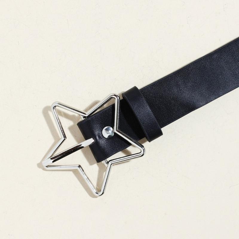 Unique Waist Belt Unique Star Simple Buckle for Stage Dancers Costume Jewelry Waist Body Jewelry Modern Buckle