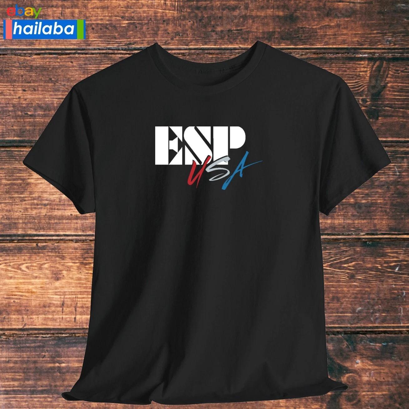 

ESP Guitar Company USA T shirt Logo Many Colors Size S to 5XL Made In USA XL