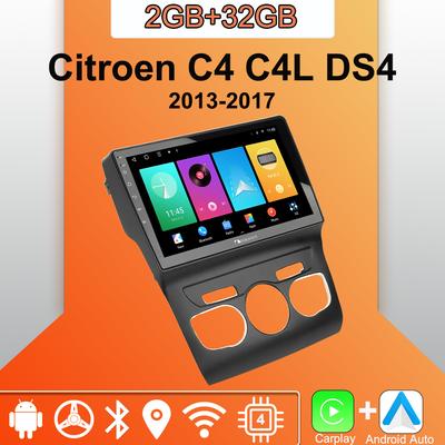 Android Carplay Car Radio For Citroen C4 C4L DS4 2013-2017 Multimedia Player Head Unit Stereo GPS Navigation BT WIFI 2+32GB