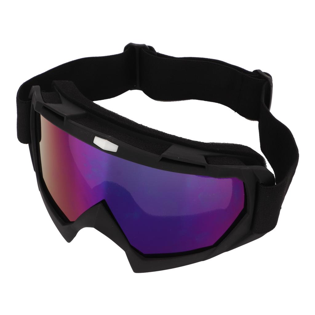Outdoor Ski Goggles Sports Cycling Motorcycle Windproof Goggles Bike Off Road Dustproof Glasses Matte Black Frame