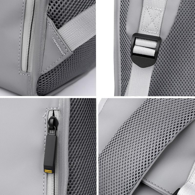 New Men's Fashionable Business Backpack with Large Capacity and Durability, Oxford Minimalist Casual Backpack, Student Backpack