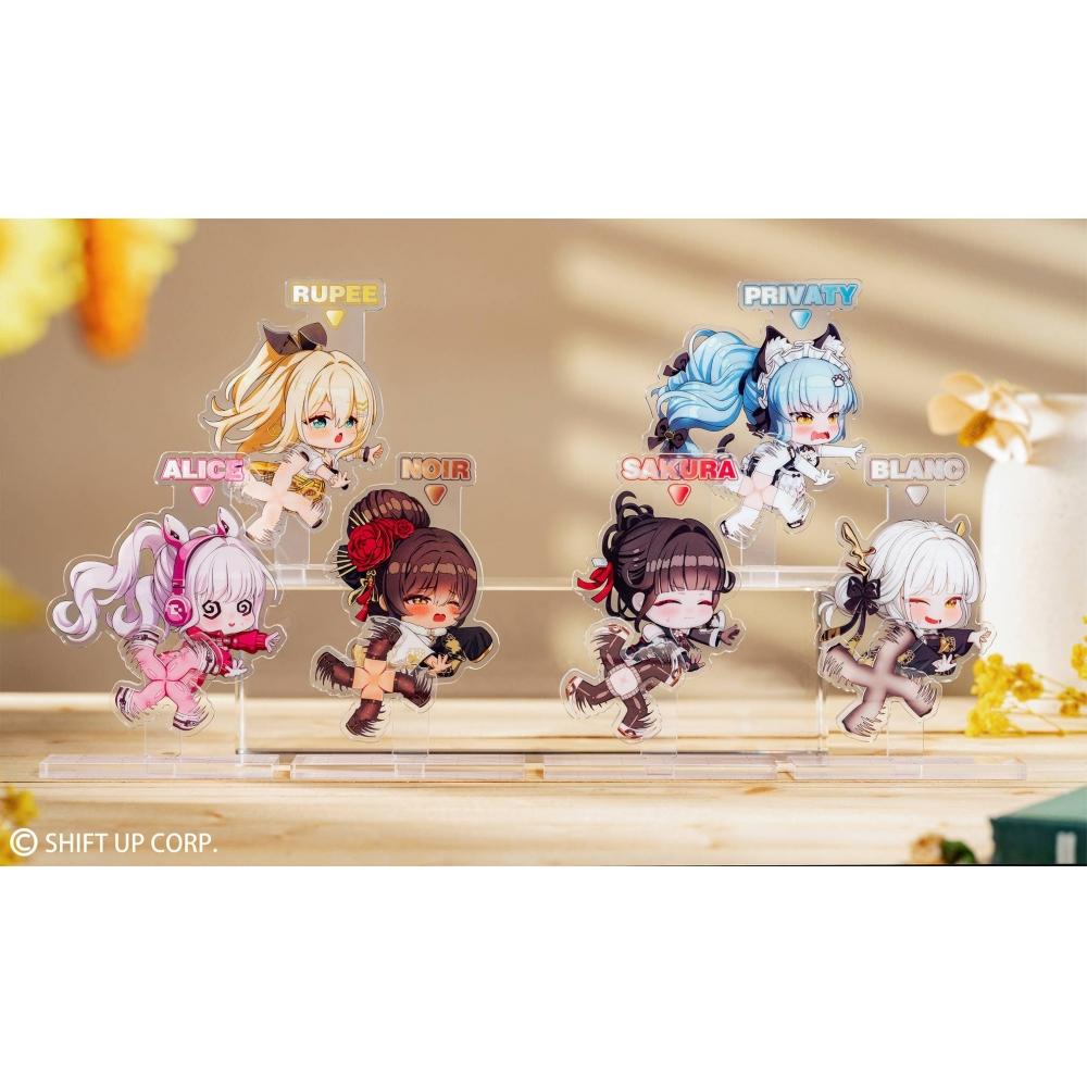 

Goddess Of Victory Nikke Chibi Chara Trading Spin Acrylic Stand 1box 6pcs