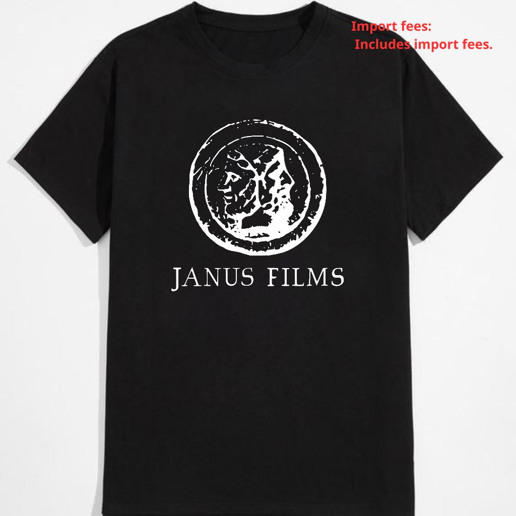 Janus Films Logo T-Shirt, American Movie Distributor, Unisex S-4XL XXXXL